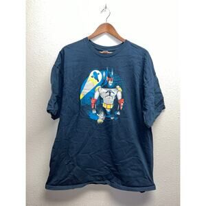 Tee Fury Shirt Bat-Fett Batman Boba Fett Collab Blue Graphic Shirt Tee 2XL